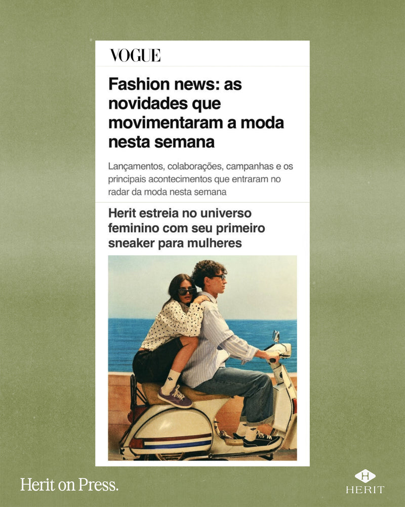 Vogue - Herit estreia no universo feminino com seu primeiro sneaker para mulheres