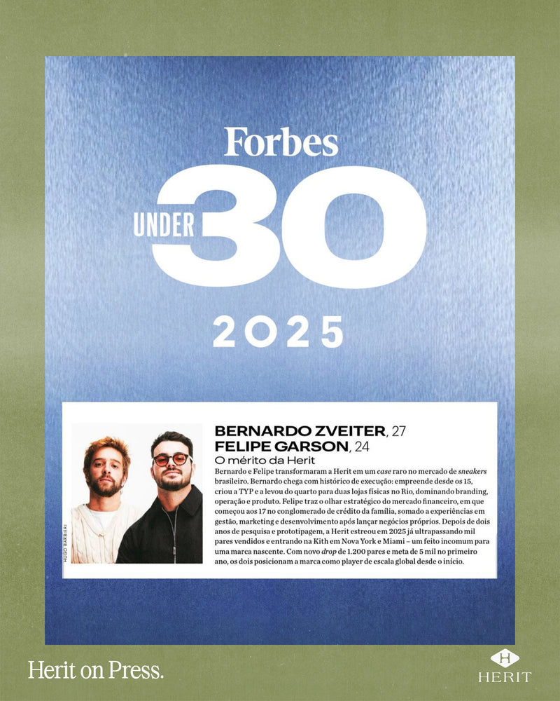 Forbes Under 30 - O merito da Herit