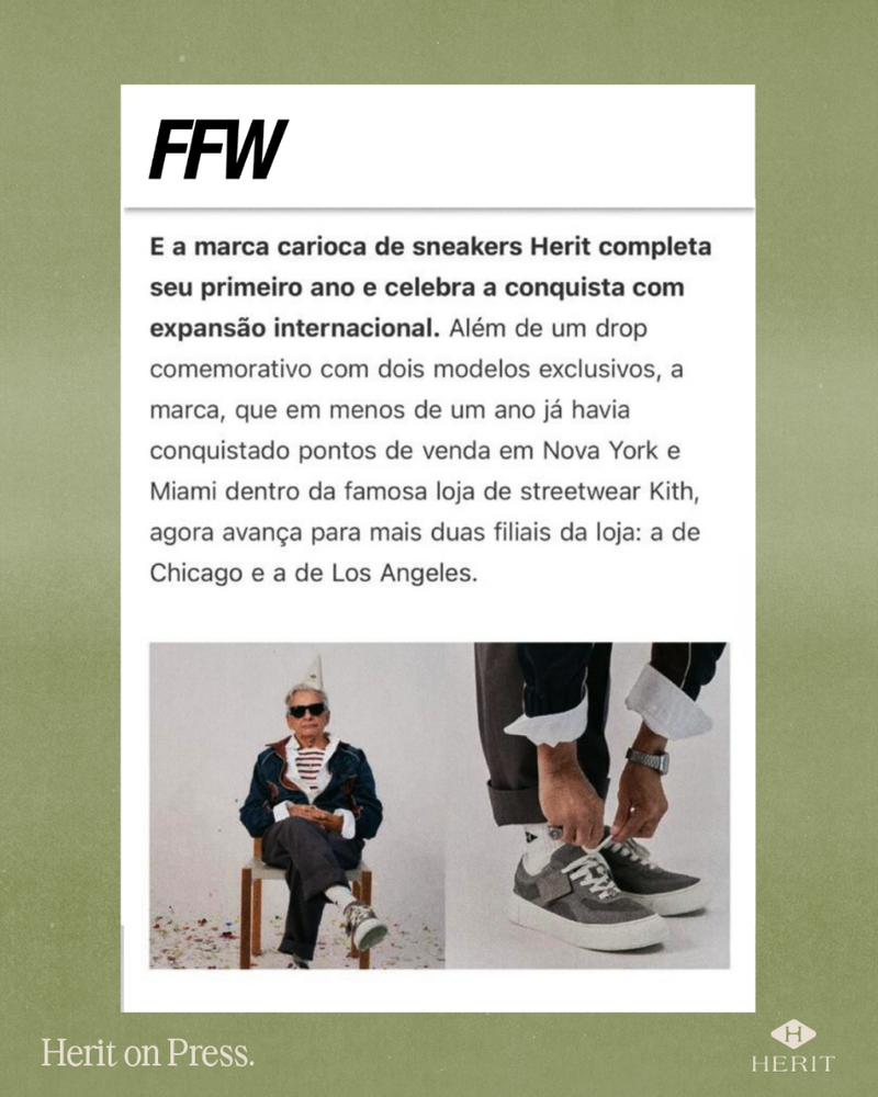 FFW - Herit completa seu primeiro ano e celebra a conquista com expansão internacional